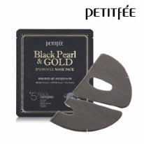 PETITFEE Black Pearl _ Gold Hydrogel Mask Pack